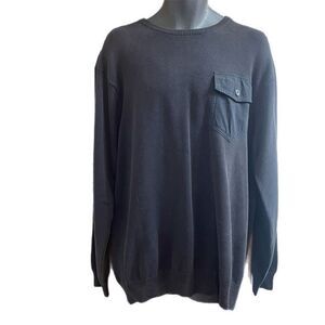 Roark Black Crewneck Sweater Size XXL